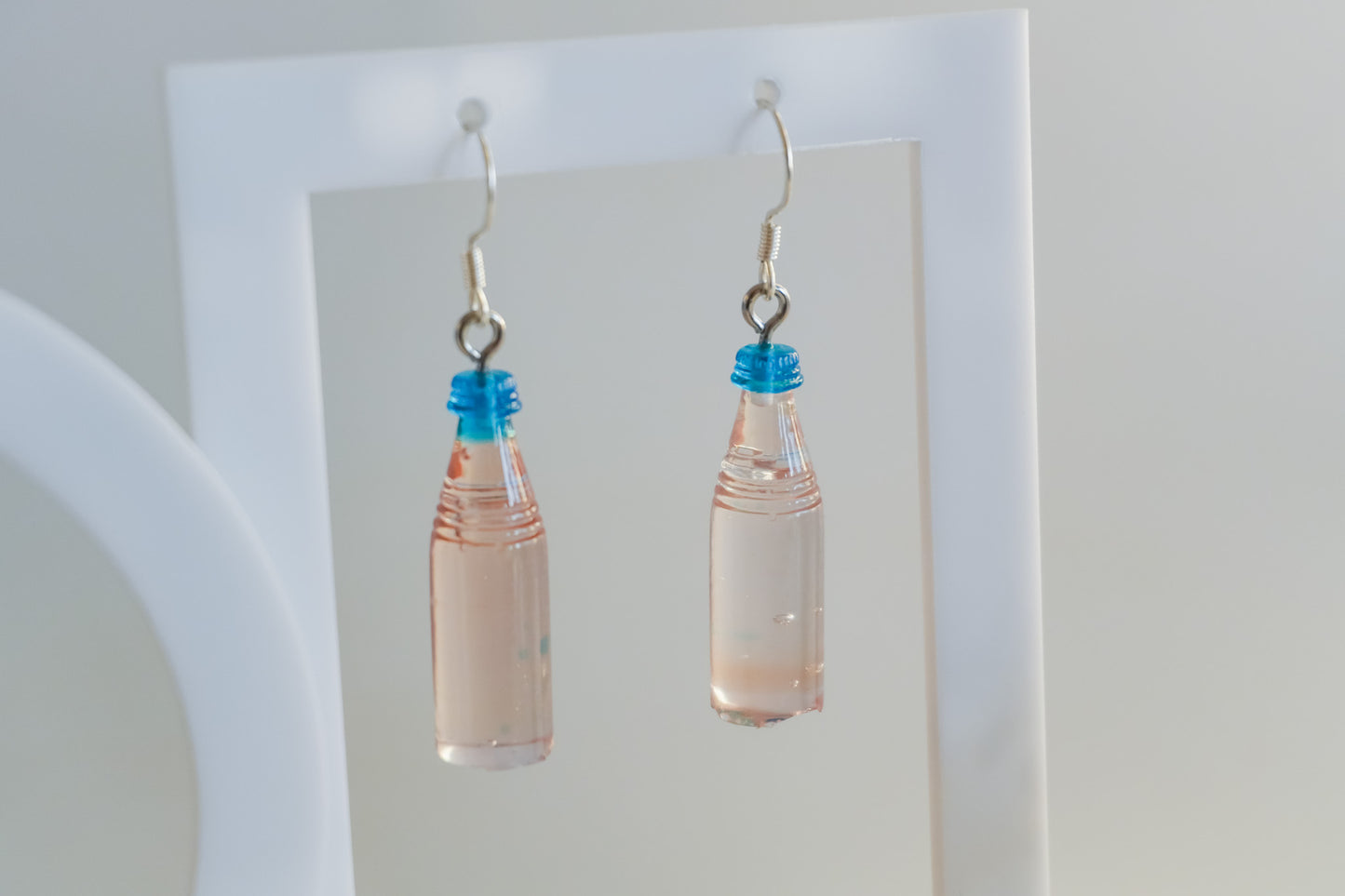 Bottle of Water Earrings