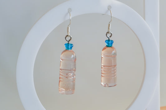 Bottle of Water Earrings