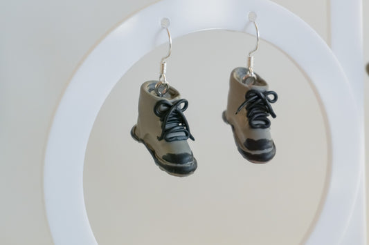 Hiking Boot Earrings