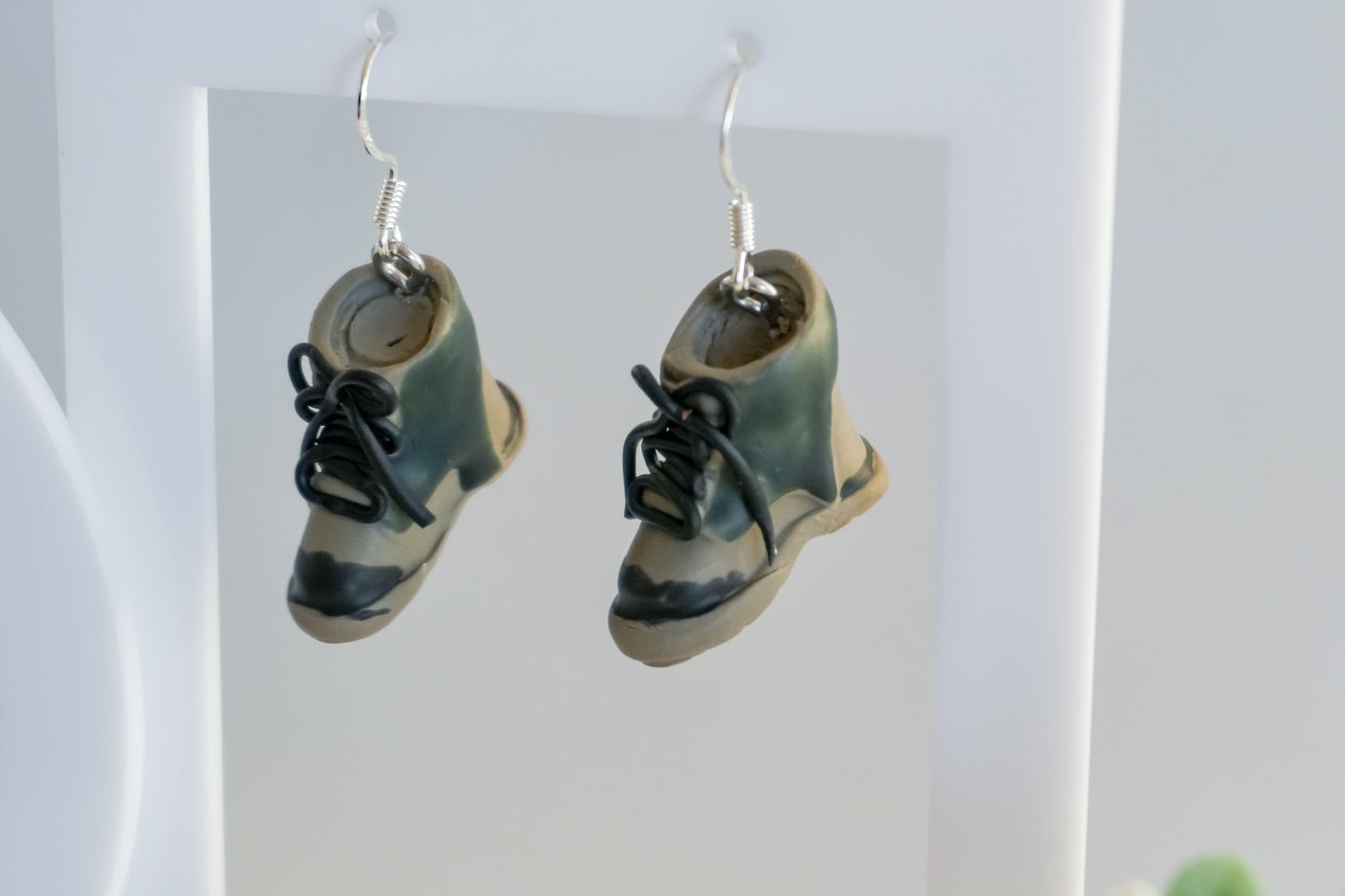 Hiking Boot Earrings