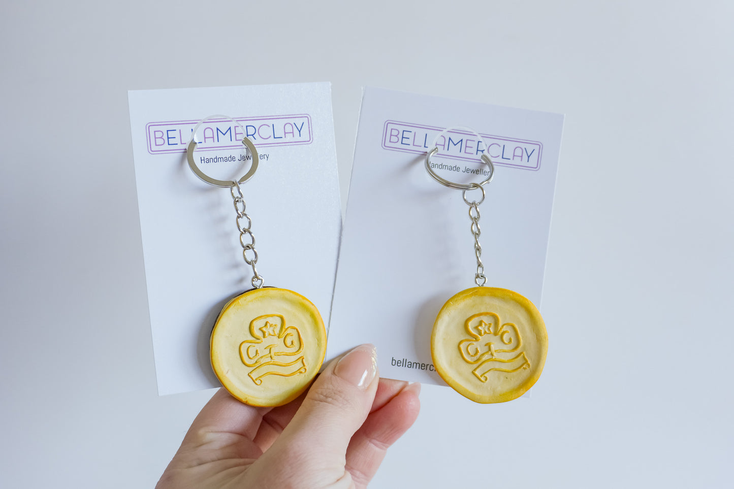 Girl Guide Biscuit Keychains