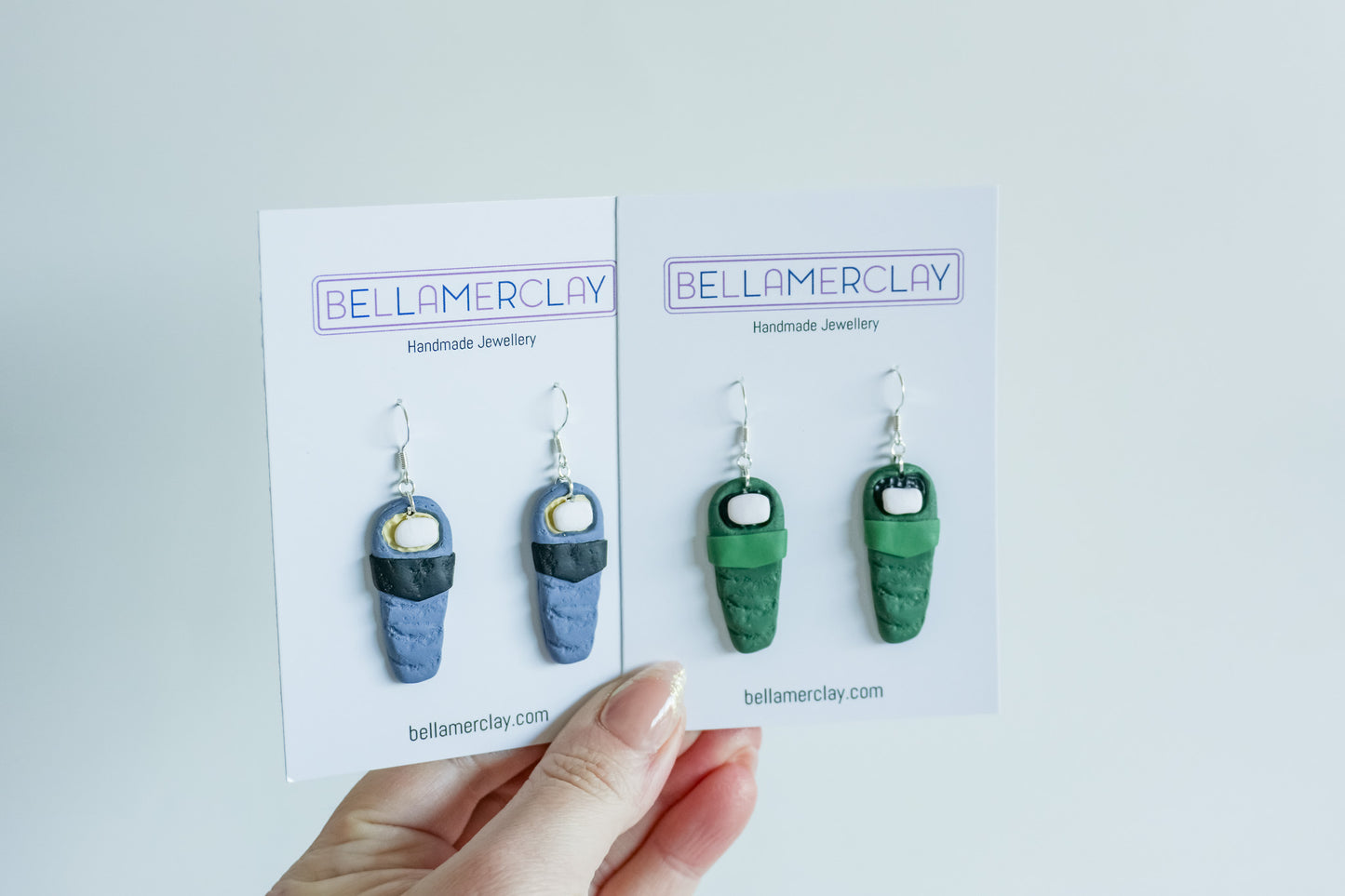Sleeping Bag Earrings