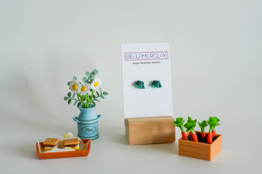 Tent Stud Earrings