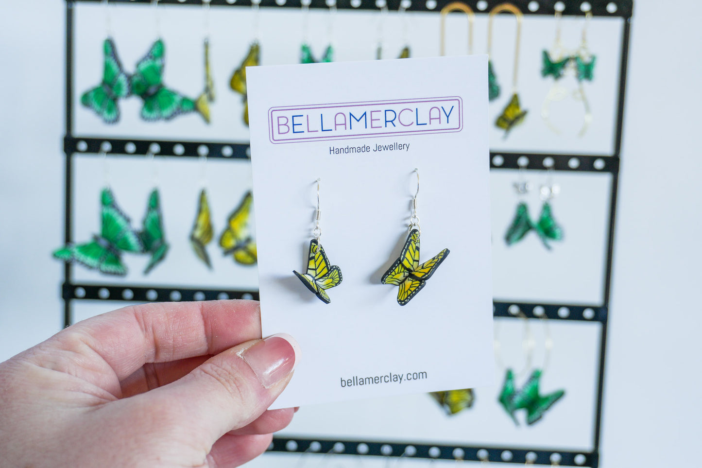 Single Butterfly Earrings