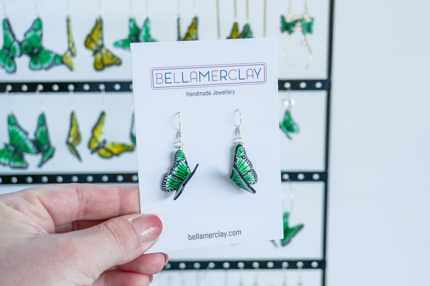 Single Butterfly Earrings