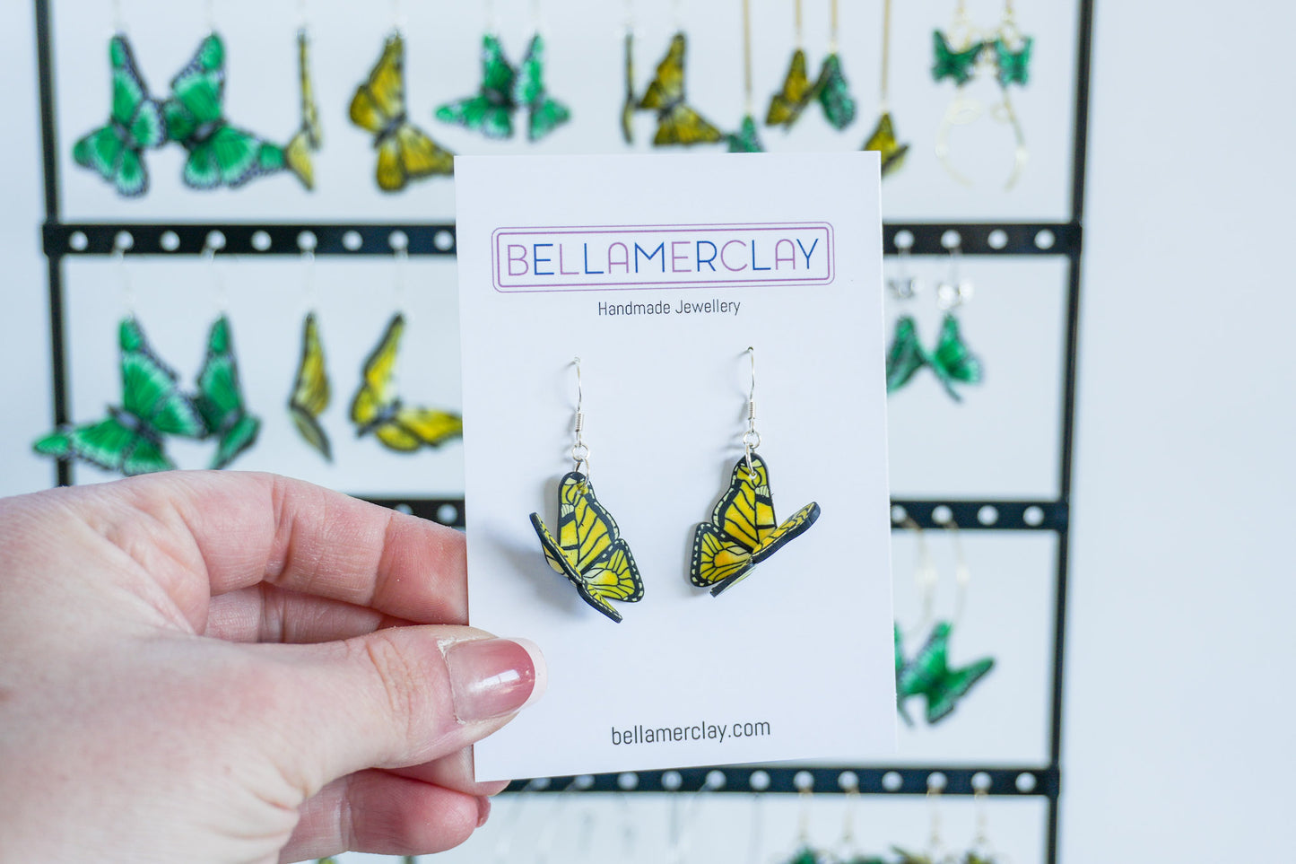 Single Butterfly Earrings