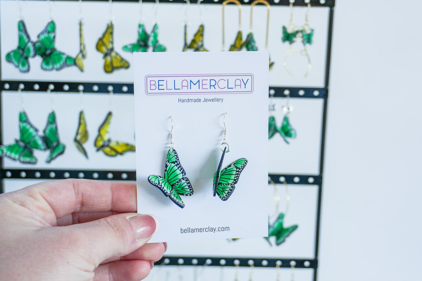 Single Butterfly Earrings