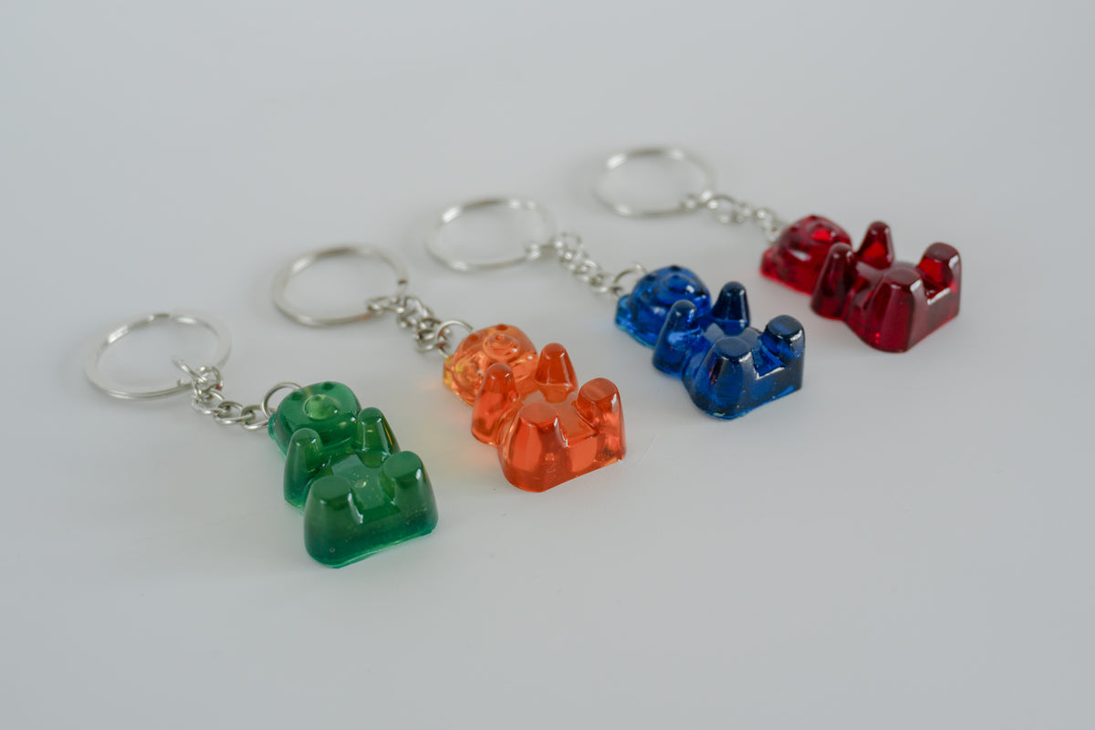 Gummy Bears Keyring Keychain