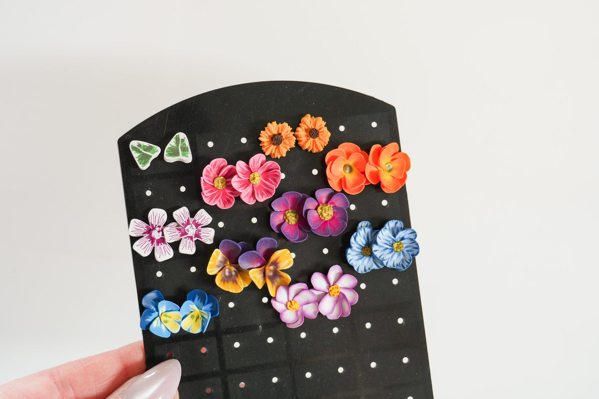 Floral Studs
