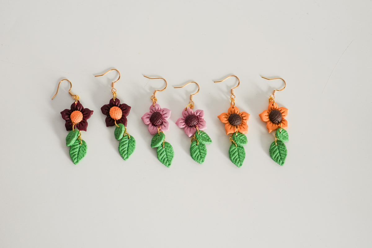 Pretty Floral Earrings