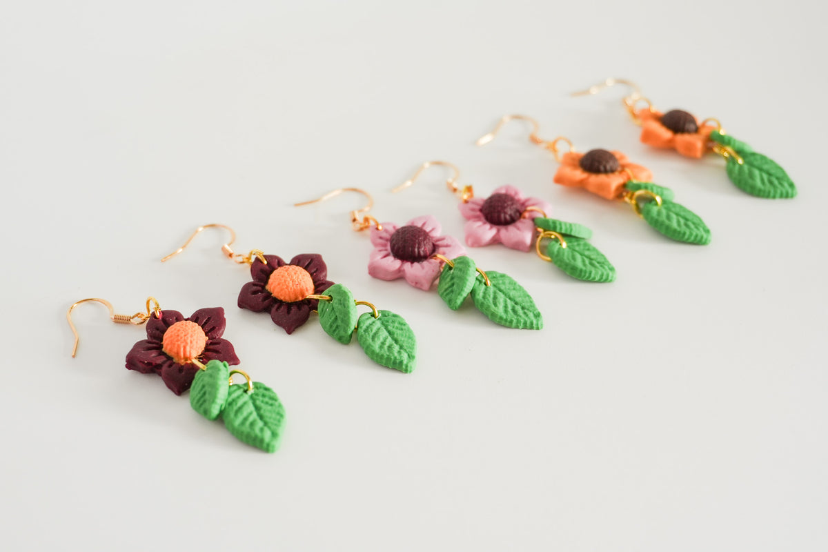 Pretty Floral Earrings