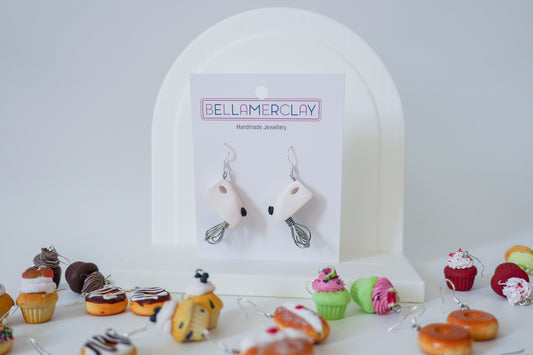 Handmixer Earrings