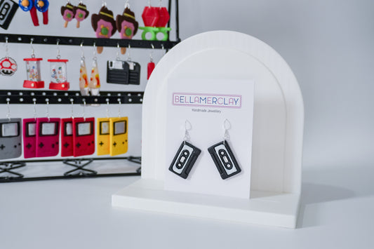 Casette Tape Earrings