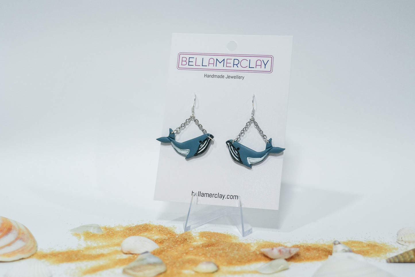 Humpback Whale Earrings