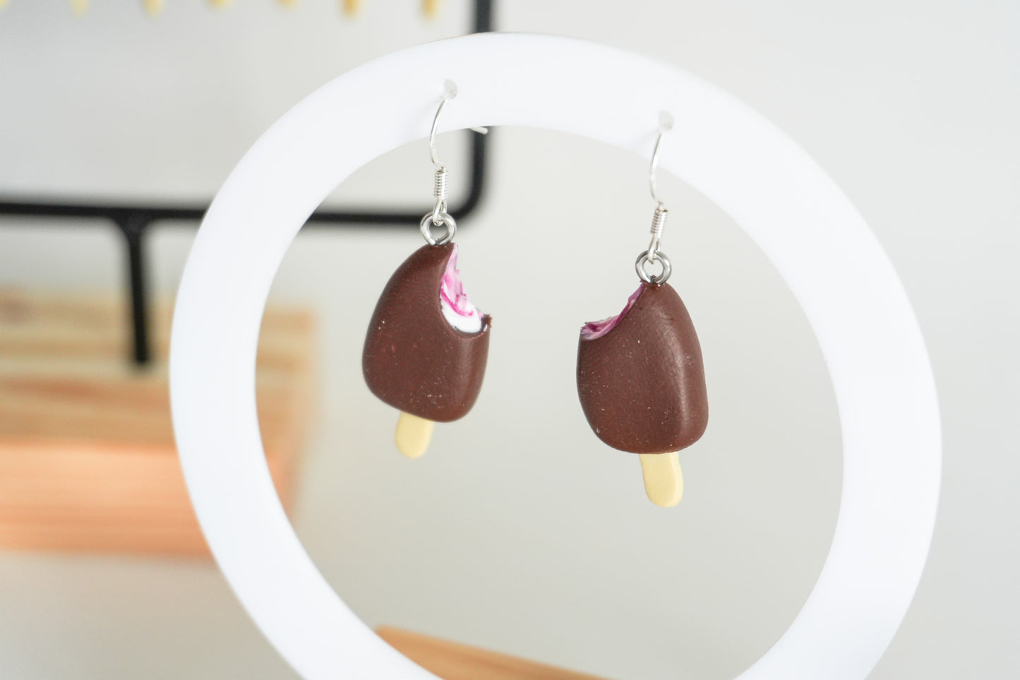 Magnum Ice Cream Earrings