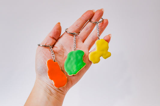 Iced Animals Keychains