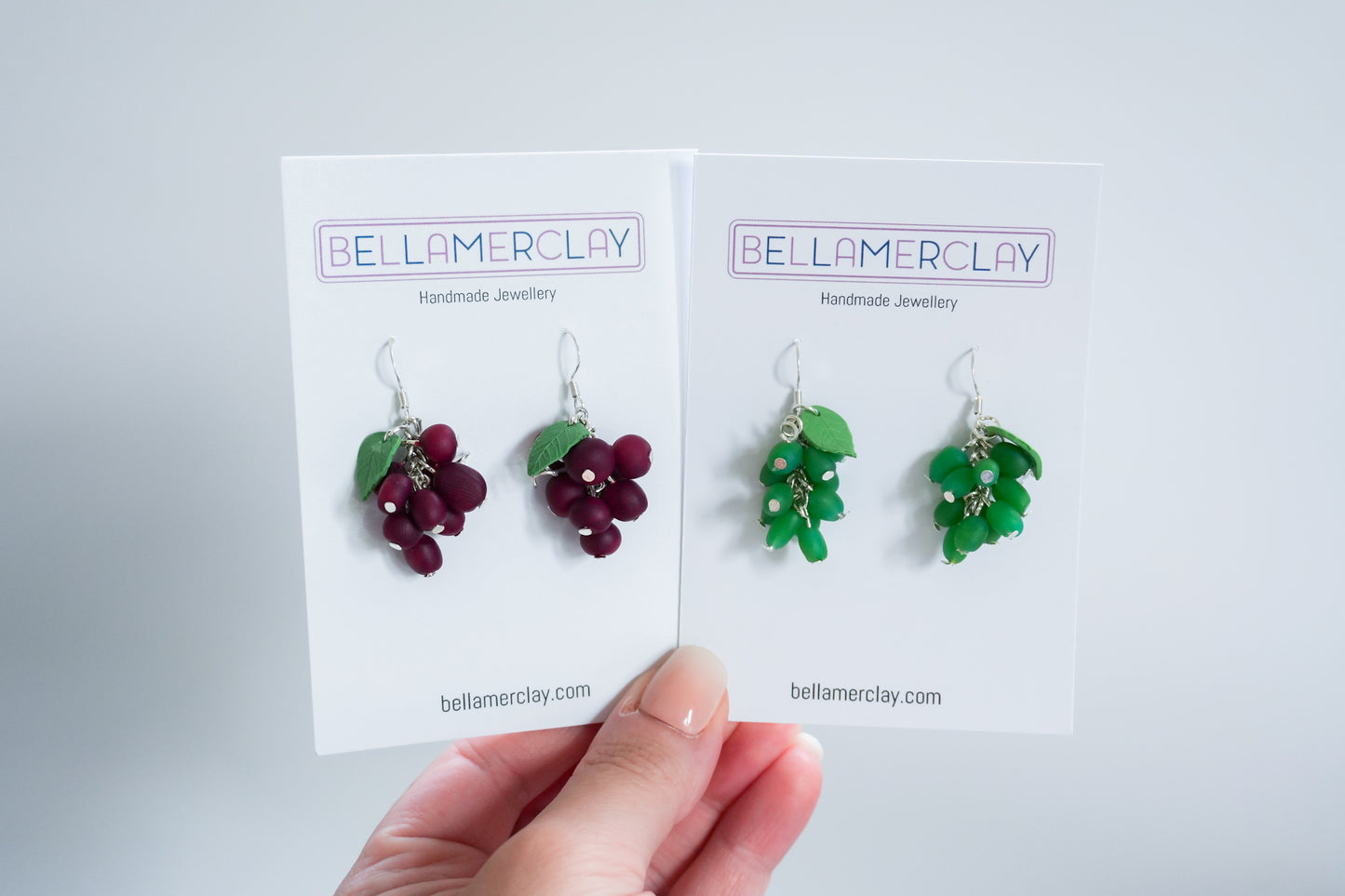 Grape Cluster Earrings