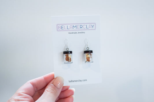 Jar of Nuts Earrings