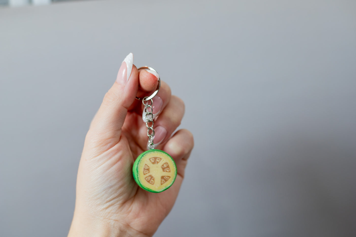 Feijoa Keychain