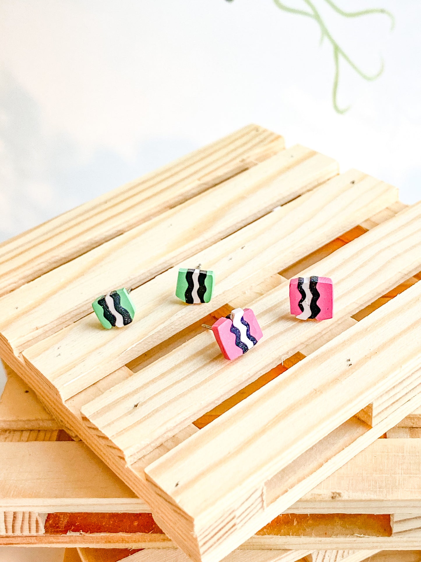 Liquorice Allsorts Studs