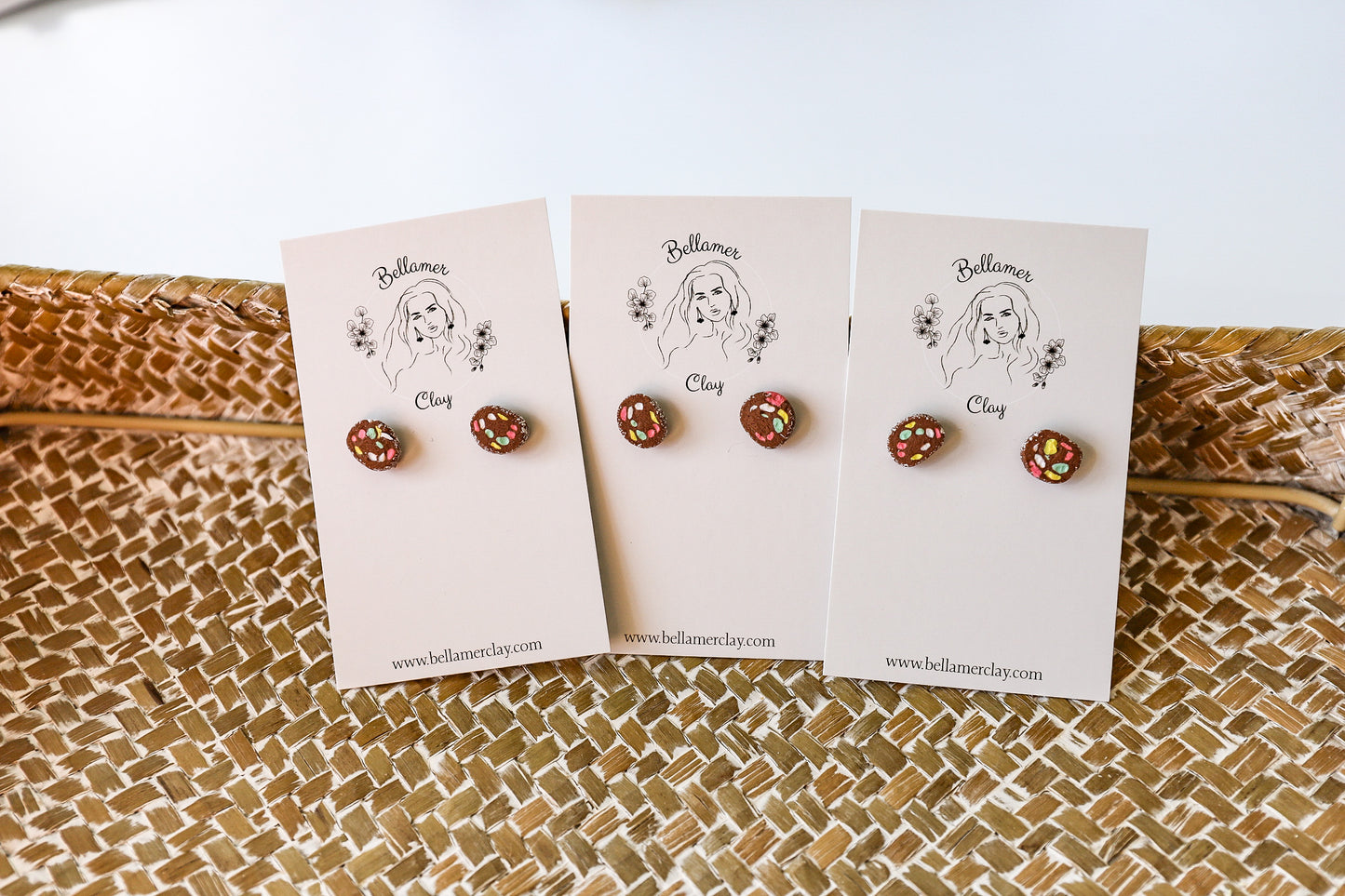 Lolly Cake Earring Studs