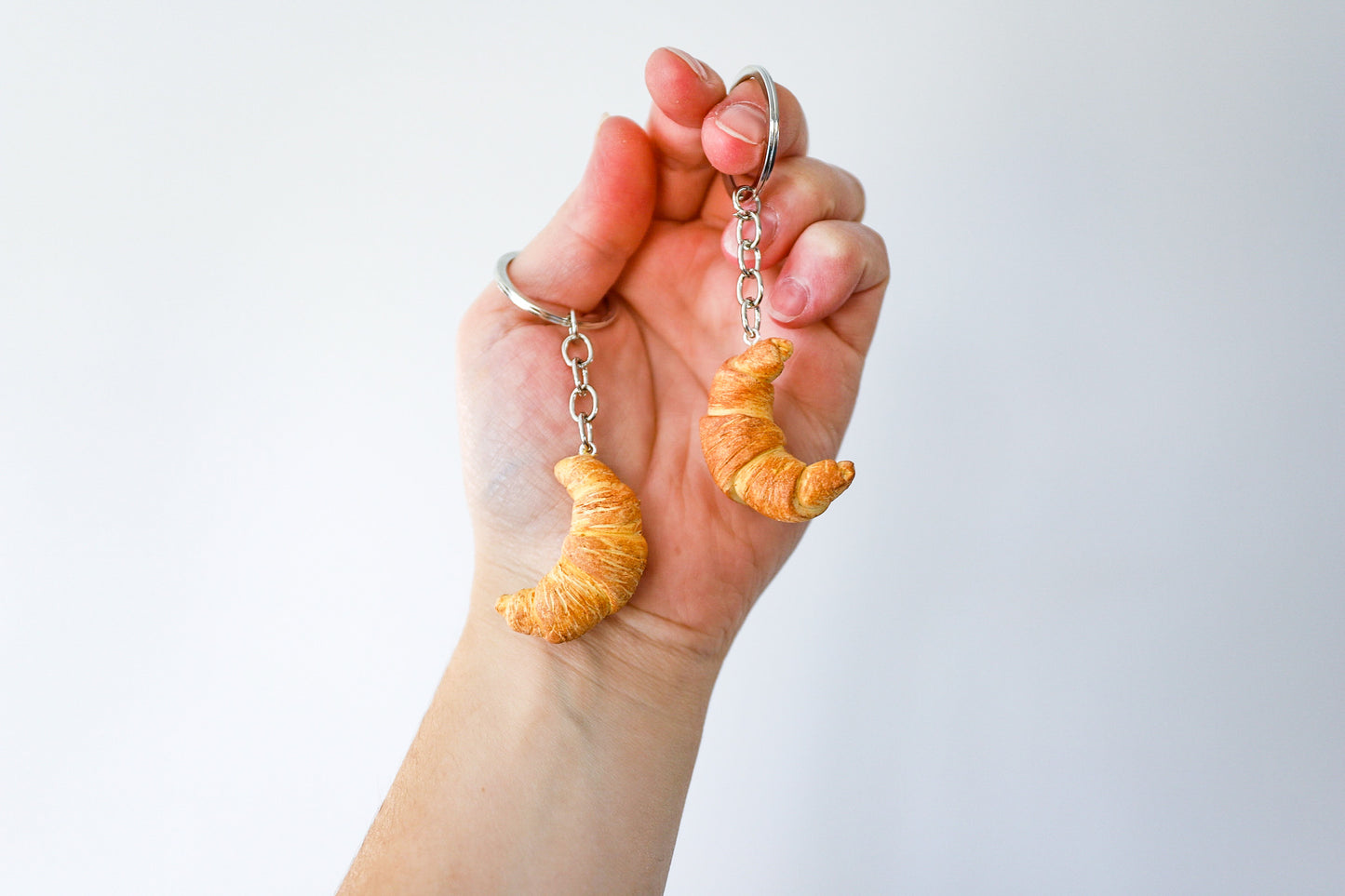 Croissants Keyring Keychain