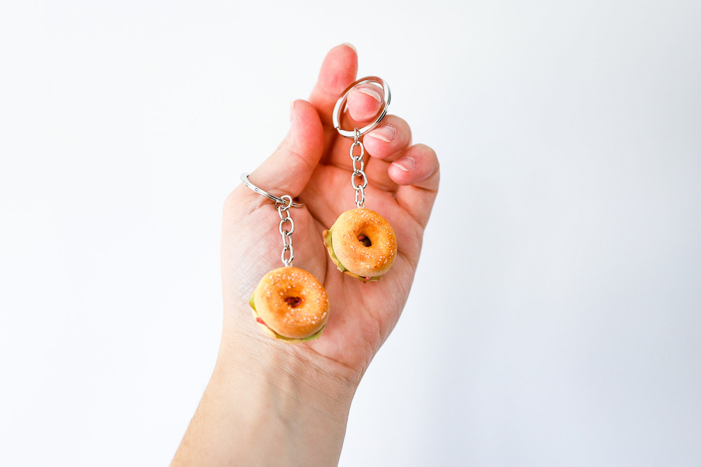 Bagels Keyring Keychain