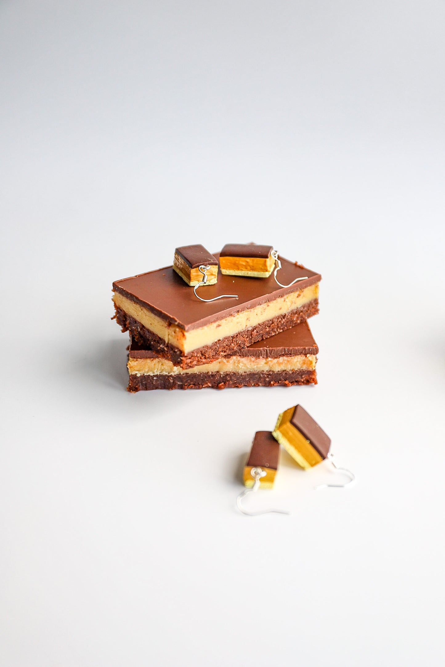 Caramel Slice Earrings