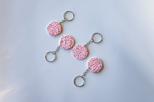 Hundreds and Thousands Keyring Keychain